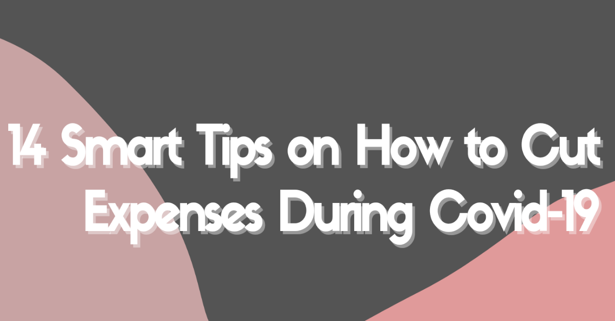 How to cut expenses during Covid-19 text