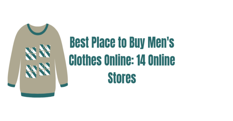 A fine shirt with best place to buy men's clothes online written there