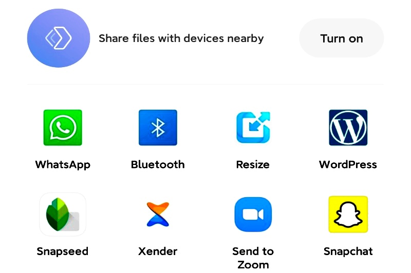 List of file sharing apps