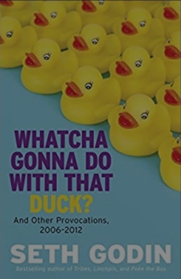 One of Seth Godwin's personal development books