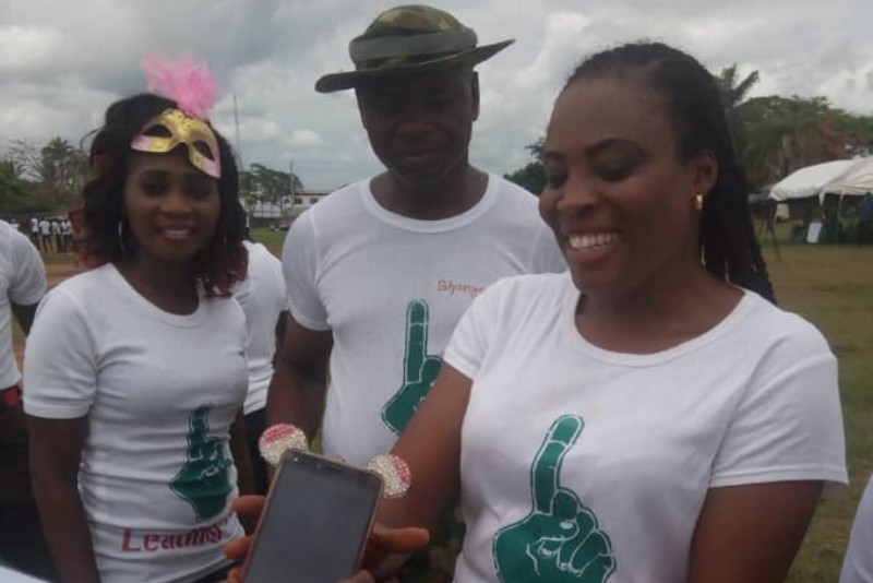 corps member on Carnival day