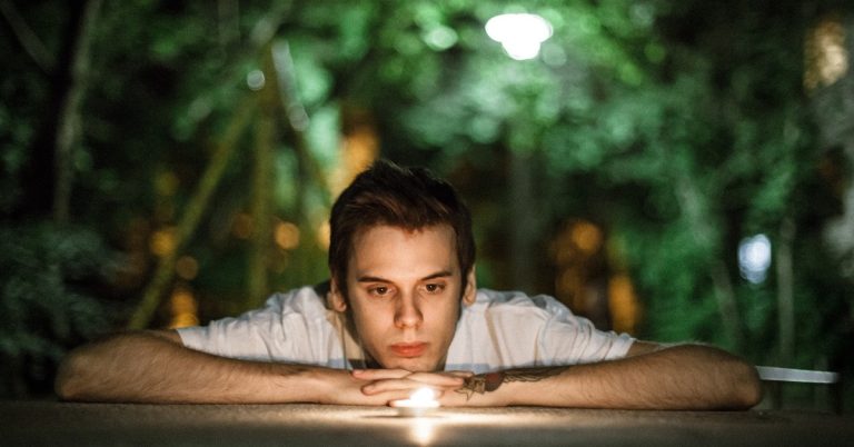 one man meditating as one of the ADHD Therapy Activities